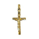 9ct YG Crucifix Charm