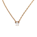 9ct YG Diamond Necklace