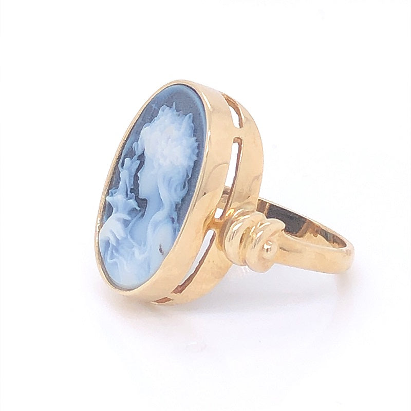 9ct Yellow Gold Cameo Ring