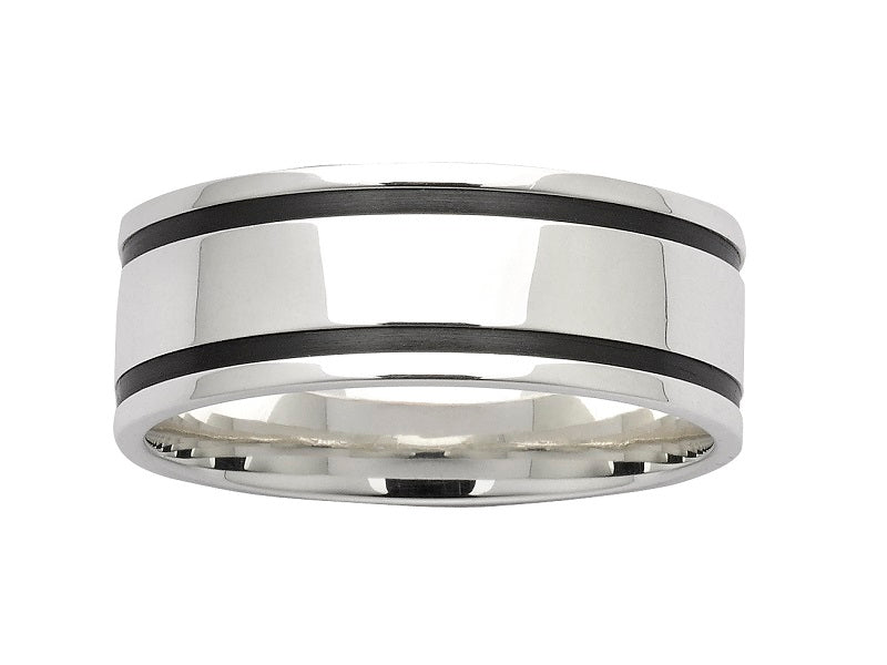 SS & Zirconium Ring