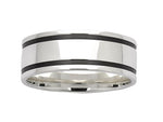 SS & Zirconium Ring