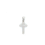 18ct WG Cross Pendant
