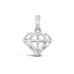 9ct WG Diamond Pendant