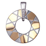 9ct Two Tone Pendant