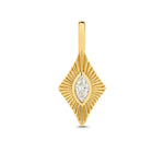 9ct Gold Diamond Pendant