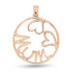 9ct RG Mum Pendant