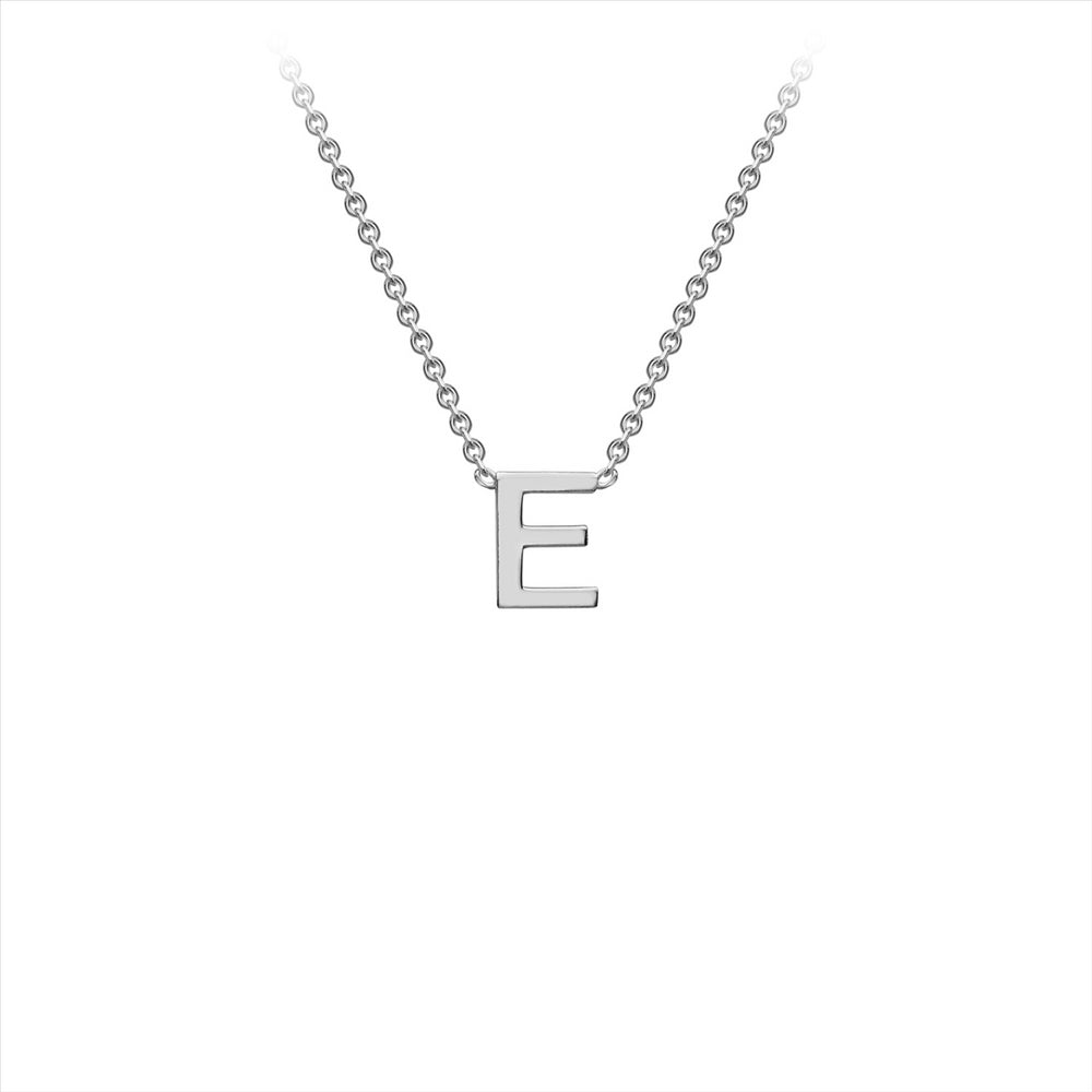 9 Carat White Gold Intial Necklace/Pendant