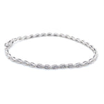 9ct WG Diamond Tennis Bracelet