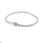 9ct WG Diamond Tennis Bracelet
