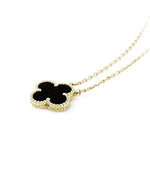 14ct YG Clover Bracelet