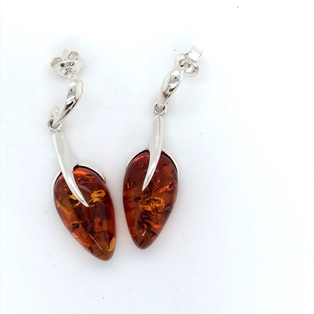 SS Amber Earrings