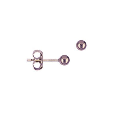 9ct RG Ball Stud