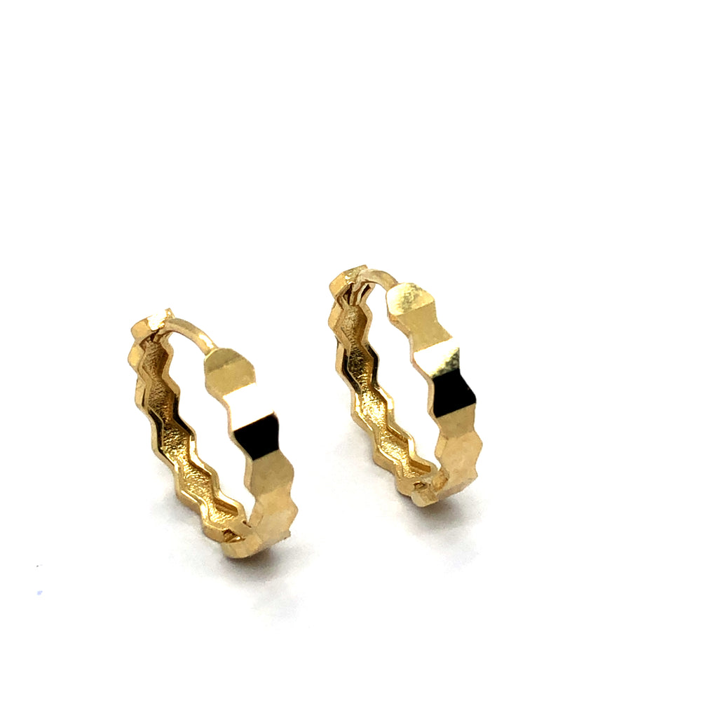 9ct YG Earrings