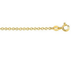 9 Carat Yellow Gold Cable 2.0mm Chain 40cm