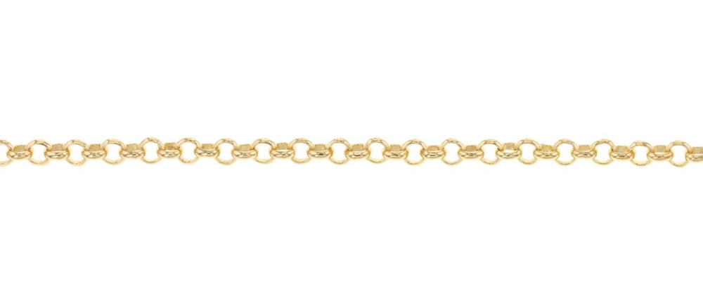 9ct YG Belcher 45cm Chain