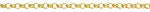 9ct Gold Solid Round Belcher - 50cm Chain