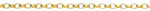 9ct Gold Solid Diamond Cut Oval Belcher 19cm Bracelet
