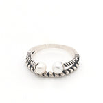 Sterling Silver Pearl Ring