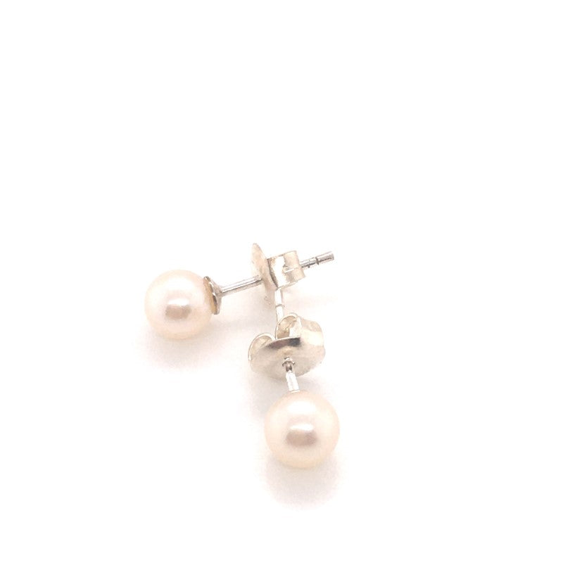 SS Pearl Stud Earrings