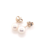 9ct YG Pearl Stud
