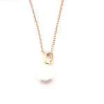 9ct YG Pearl Pendant