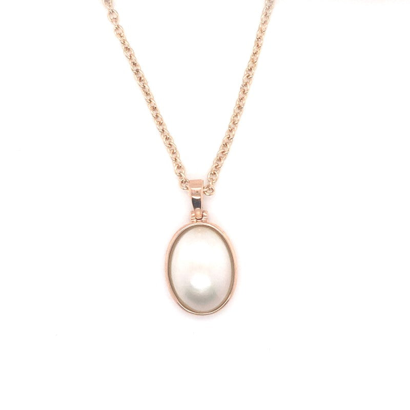 9ct RG Pearl Pendant