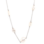 Sterling Silver Pearl Necklace