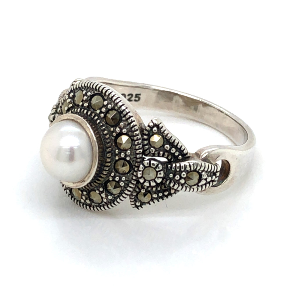 SS Marc Pearl Ring