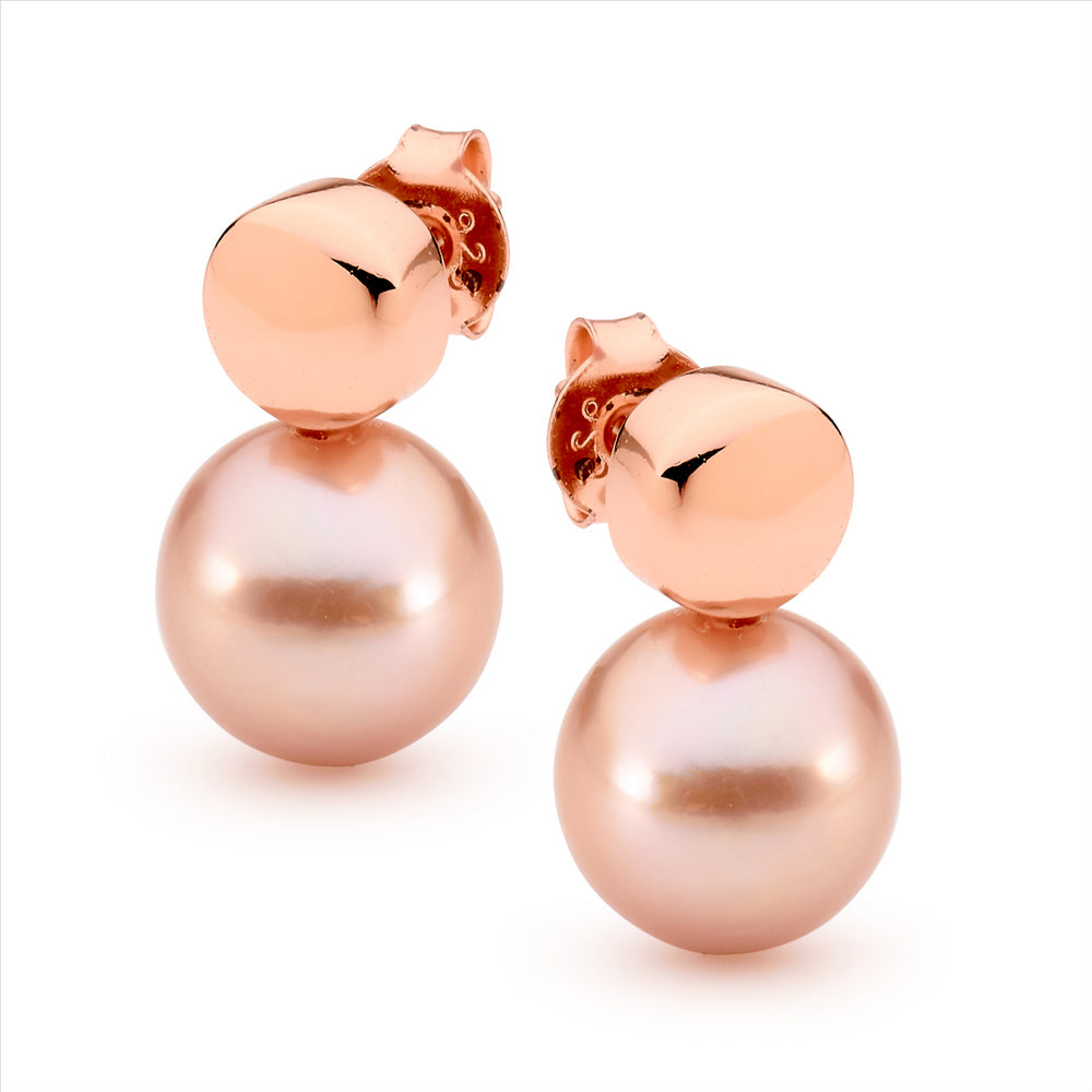 SS Pink Edison Studs