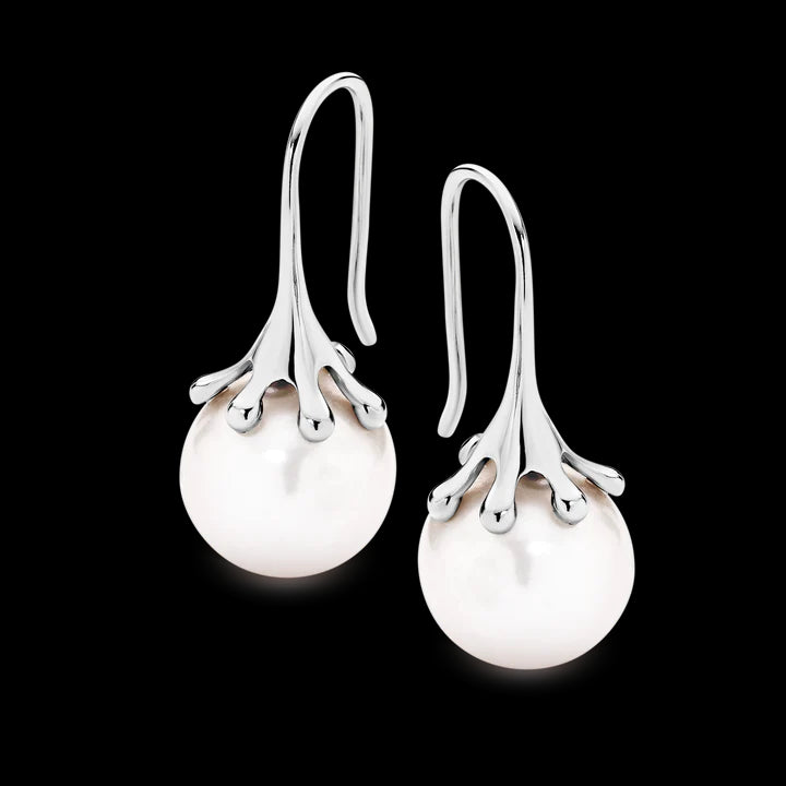 SS 12mm Pearl Earrings
