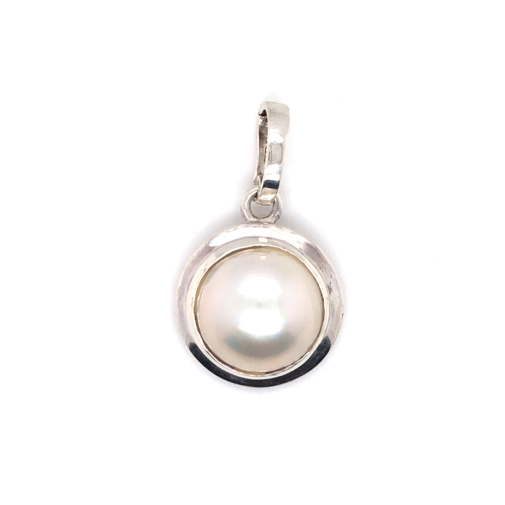 SS Mabe Pearl Pendant