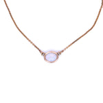 Opal Pendant on 9ct YG Chain