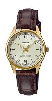 Casio LTPV005GL-9BUDF Ladies Analogue Watch