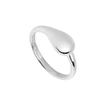 Najo Silver Weeping Widow Ring Size Small