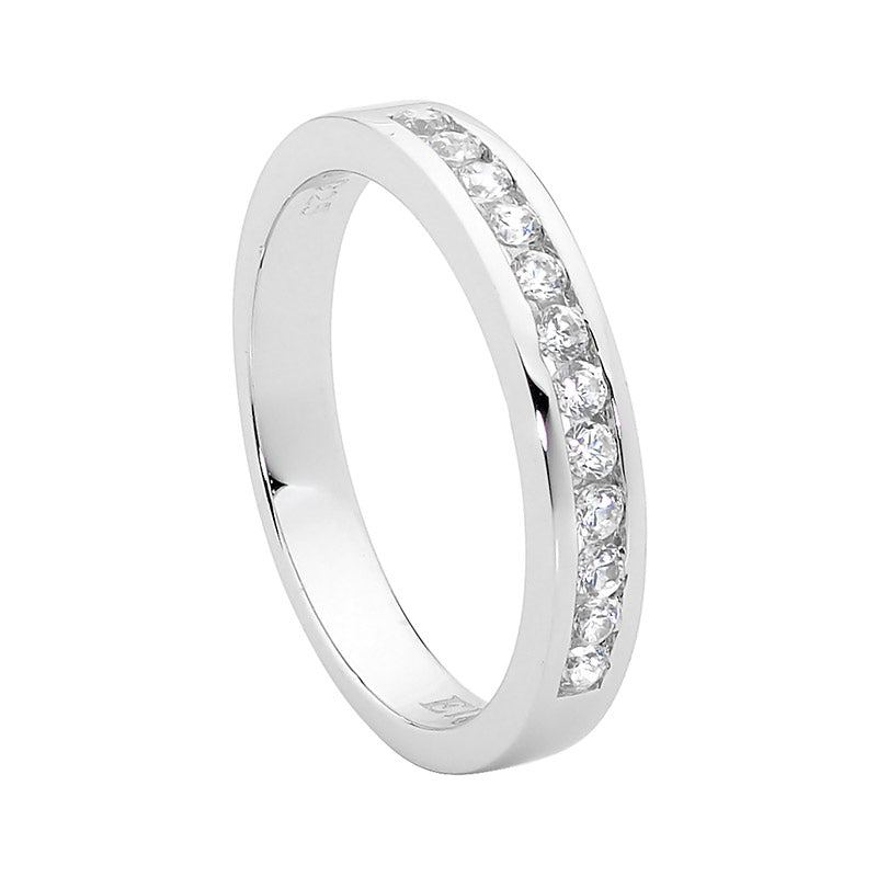 Sterling Silver Cubic Zironia Ring