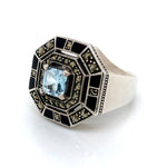 SS Antique-Style Ring
