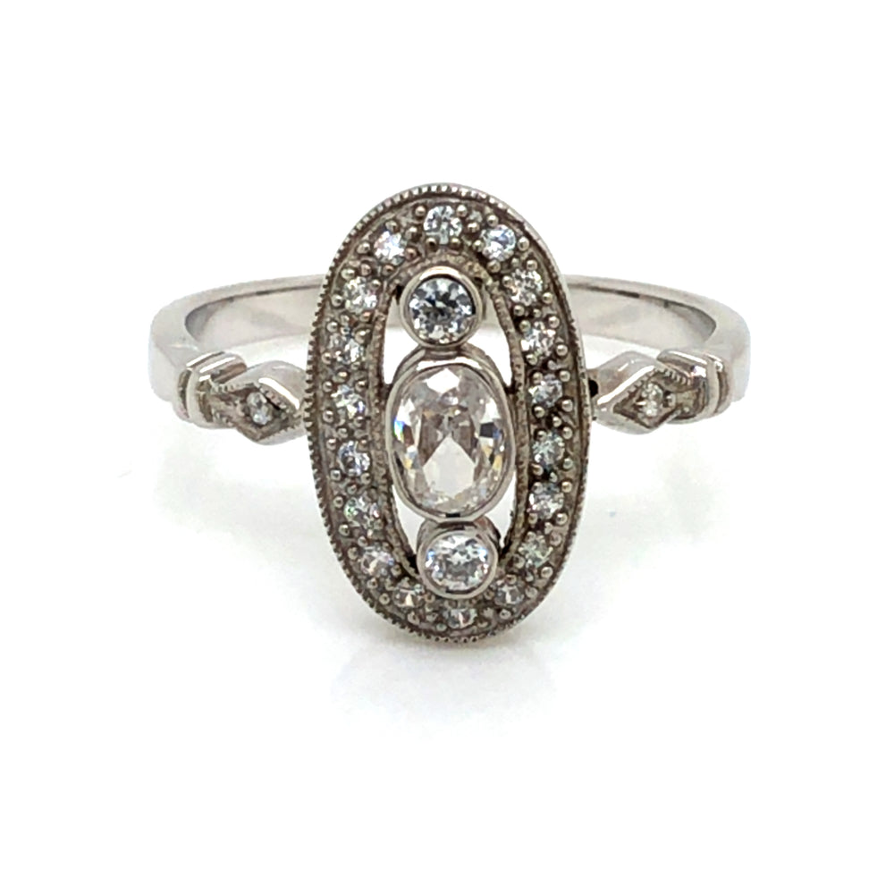 SS CZ Ring