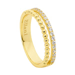 SS G/P CZ Ring