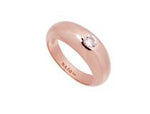 SS RG Plated Topaz Ring
