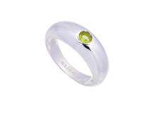 SS Peridot Ring