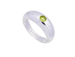 SS Peridot Ring