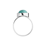 SS Turquoise Ring