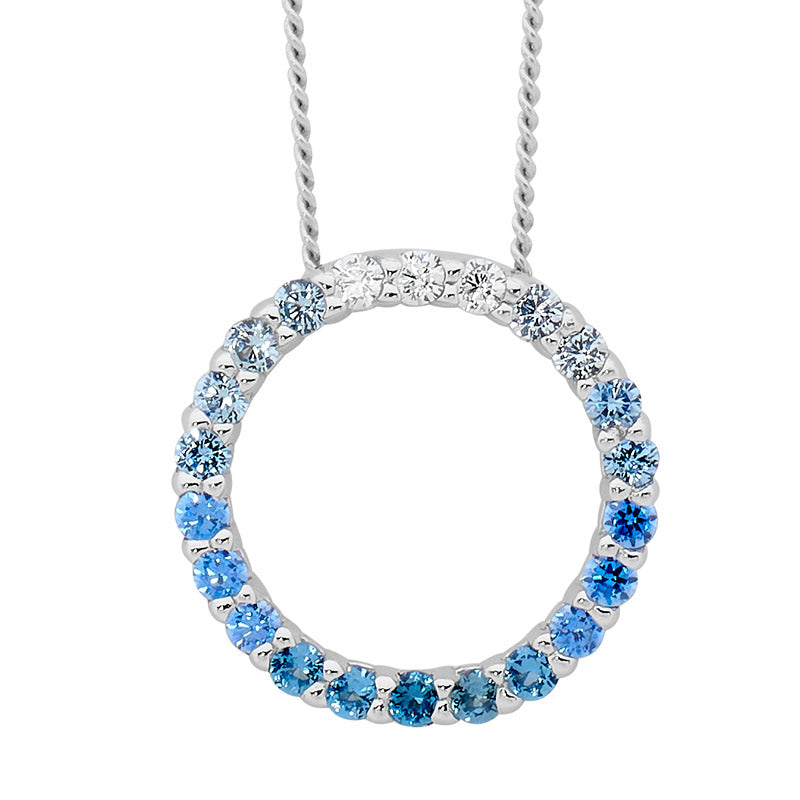 SS CZ Pendant