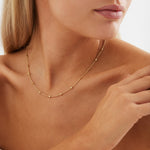 Najo Gold Birdsong Chain Necklace