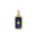 Ania Haie Gold Pop Charms Enamel Star Tag Charm Pendant