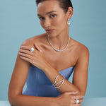 Najo Silver Sunbeam Necklace