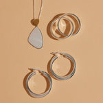 Najo Two Tone Papillon Pendant