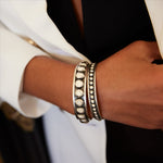 Najo Silver Caravanserai Bangle