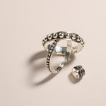 Najo Silver Caravanserai Bangle