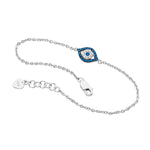SS Evil Eye Bracelet